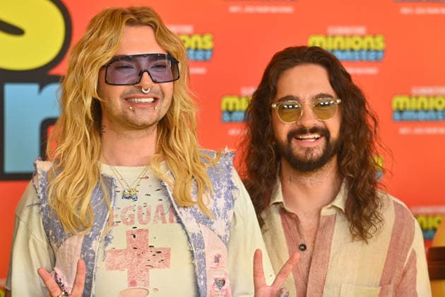Entertainment Bilder des Tages v.li:Bill und Tom KAULITZ, 43.Filmfest Muenchen Deutschlandpremiere MINIONS UND MONSTER am 28.06.2026 im Mathaeser Filmpalast. *** From left: Bill and Tom KAULITZ, 43rd Munich Film Festival, German premiere of *MINIONS AND MONSTERS* on June 28, 2026, at the Mathäuser Filmpalast