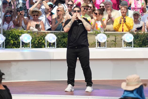 ZDF-Fernsehgarten 2026. Schlagersaengerin Kerstin Ott im ZDF Fernsehgarten mit dem Motto Sommerparty am 28.06.2026 in Mainz. Mainz ZDF Fernsehgarten Rheinland-Pfalz *** ZDF Fernsehgarten 2026: Schlager singer Kerstin Ott at the ZDF Fernsehgarten, themed Summer Party, on June 28, 2026, in Mainz, Rhineland-Palatinate