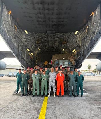 RECORD DATE NOT STATED Indian Airforce C17s transit through Abidjan enroute to Venezuela carrying 35 T of relief equipment, an Indian Army Field Hospital contingent and two BHISHM cubes to the earthquake-hit country Abidjan CÃ te d Ivoire , Jun 28 (ANI): Indian Airforce C17s transit through Abidjan enroute to Venezuela carrying 35 T of relief equipment, an Indian Army Field Hospital contingent and two BHISHM cubes to the earthquake-hit country, in Abidjan on Sunday. (@EOIIvoryCoast X ANI Photo) Abidjan CÃ te d Ivoire Copyright: xANIx ANI_20260628070