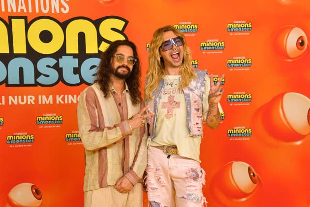 Tom Kaulitz und Bill Kaulitz bei der Minions & Monster Premiere am 28.06.2026 im Rahmen vom 43. Filmfest Muenchen im Mathaeser Filmpalas in Muenchen Tom Kaulitz and Bill Kaulitz attend the red carpet of the Minions & Monster premiere during the 43rd Munich Film Festival at Mathaeser Filmpalast on June 28, 2026 in Munich, Germany Minions & Monster Premiere in Muenchen *** Tom Kaulitz and Bill Kaulitz at the Minions Monster premiere on June 28, 2026, as part of the 43rd Munich Film Festival at the Mathäuser Filmpalast in Munich. Tom Kaulitz and Bill Kaulitz walk the red carpet at the Minions Monster premiere during the 43rd Munich Film Festival at the Mathäuser Filmpalast on June 28, 2026, in Munich, Germany. *Minions Monst 