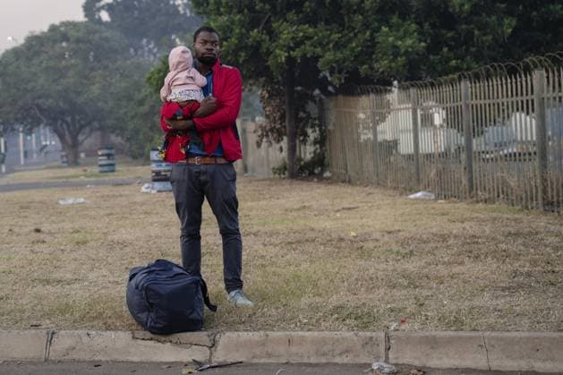 Malawian migrants wait to return home amid anti-foreigner protests in South Africa DURBAN, SOUTH AFRICA - JUNE 28: Malawian migrants wait to be registered by South African immigration officials to return to their home country, amid ongoing anti-foreigner protests and rising security concerns across South Africa, in Durban, South Africa on June 28, 2026. Ihsaan Haffejee Anadolu Durban South Africa. Editorial use only. Please get in touch for any other usage.  Copyright: x2026xAnadoluxIhsaanxHaffejeex