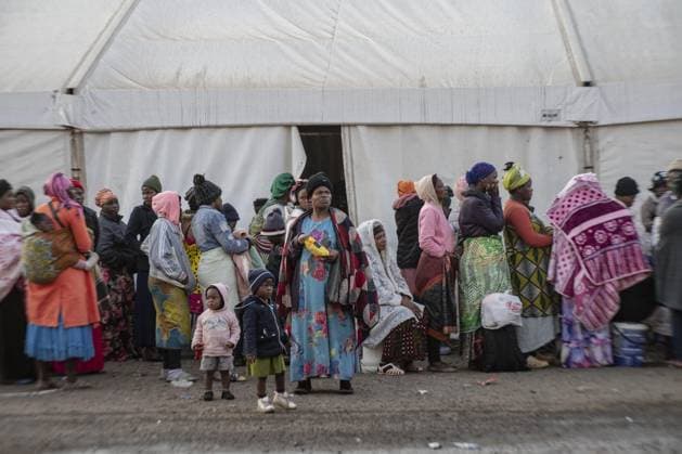 Malawian migrants wait to return home amid anti-foreigner protests in South Africa DURBAN, SOUTH AFRICA - JUNE 28: Malawian migrants wait to be registered by South African immigration officials to return to their home country, amid ongoing anti-foreigner protests and rising security concerns across South Africa, in Durban, South Africa on June 28, 2026. Ihsaan Haffejee Anadolu Durban South Africa. Editorial use only. Please get in touch for any other usage.  Copyright: x2026xAnadoluxIhsaanxHaffejeex