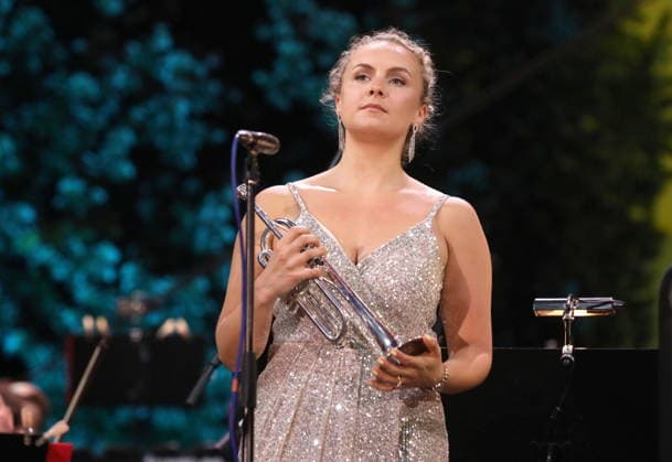 Croatia, Zagreb, 280626. King Tomislav Square. Trumpet Extraordinaire, a concert by the Zagreb Philharmonic Orchestra with British trumpeter Matilda Lloyd under the baton of Jure Bucevic at the Zagreb Classic 2026 festival. Photo: Damjan Tadic CROPIX Copyright: xxDamjanxTadicx zagreb_classic13-280626