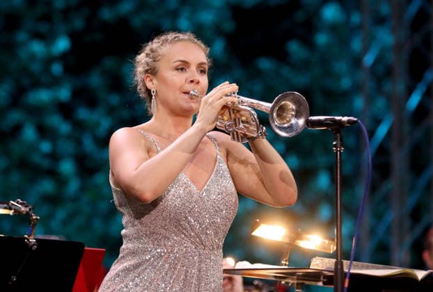 Croatia, Zagreb, 280626. King Tomislav Square. Trumpet Extraordinaire, a concert by the Zagreb Philharmonic Orchestra with British trumpeter Matilda Lloyd under the baton of Jure Bucevic at the Zagreb Classic 2026 festival. Photo: Damjan Tadic CROPIX Copyright: xxDamjanxTadicx zagreb_classic9-280626