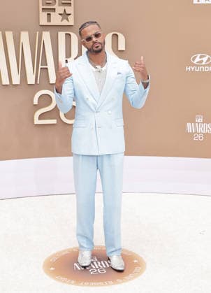 BET Awards 2026 - Red Carpet Trevor Jackson attends the 2026 BET Awards at Peacock Theater on June 28, 2026 in Los Angeles, California. Los Angeles California United States Copyright: xCraSH imageSPACEx
