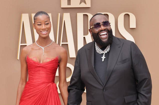 BET Awards 2026 - Red Carpet Jazzma Kendrick, Rick Ross attend the 2026 BET Awards at Peacock Theater on June 28, 2026 in Los Angeles, California. Los Angeles California United States Copyright: xCraSH imageSPACEx