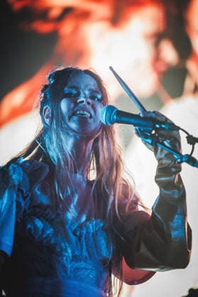 Scam live at Roskilde Festival 2026 Roskilde, Denmark. 28th, June 2026. The Icelandic electropop duo Scam performs a live concert during the Danish music festival Roskilde Festival 2026 in Roskilde. Denmark, Roskilde  Copyright: xGonzalesxPhoto ChristianxHjorthx