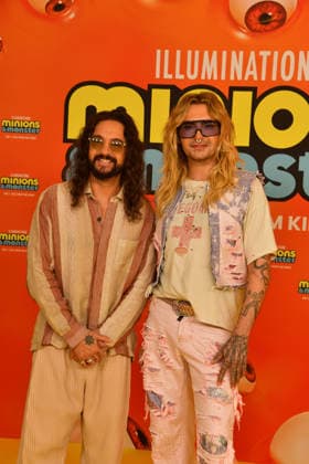 Bill und Tom Kaulitz Deutschlandpremiere Minions &Monster Mathäser Filmpalast München 28. Juni 2026 *** Bill and Tom Kaulitz: German Premiere of *Minions: Monster Mathäser* at the Filmpalast in Munich, June 28, 2026