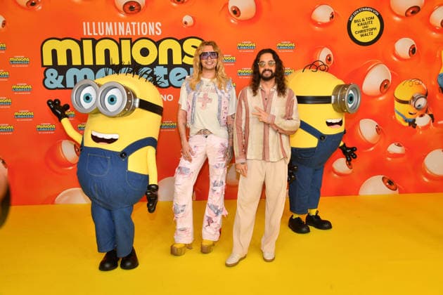 Bill und Tom Kaulitz Deutschlandpremiere Minions &Monster Mathäser Filmpalast München 28. Juni 2026 *** Bill and Tom Kaulitz: German Premiere of *Minions: Monster Mathäser* at the Filmpalast in Munich, June 28, 2026