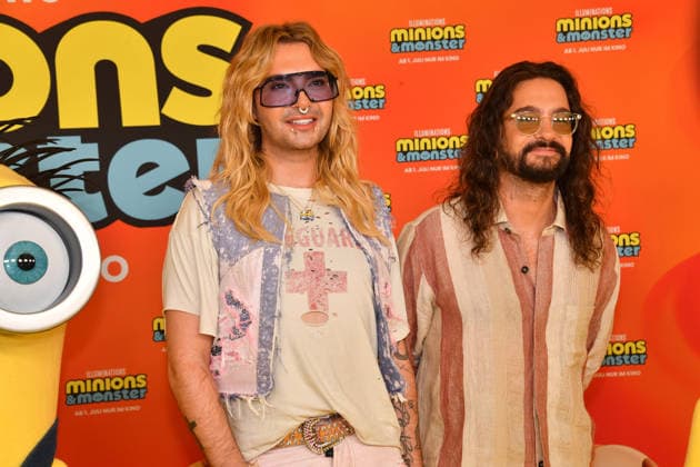 Bill und Tom Kaulitz Deutschlandpremiere Minions &Monster Mathäser Filmpalast München 28. Juni 2026 *** Bill and Tom Kaulitz: German Premiere of *Minions: Monster Mathäser* at the Filmpalast in Munich, June 28, 2026