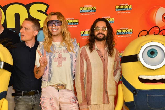 Bill und Tom Kaulitz Deutschlandpremiere Minions &Monster Mathäser Filmpalast München 28. Juni 2026 *** Bill and Tom Kaulitz: German Premiere of *Minions: Monster Mathäser* at the Filmpalast in Munich, June 28, 2026