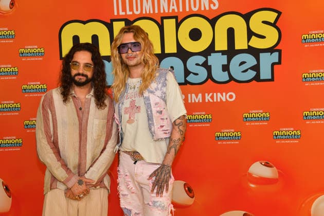 Bill und Tom Kaulitz Deutschlandpremiere Minions &Monster Mathäser Filmpalast München 28. Juni 2026 *** Bill and Tom Kaulitz: German Premiere of *Minions: Monster Mathäser* at the Filmpalast in Munich, June 28, 2026