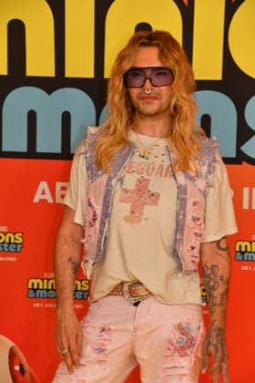Bill Kaulitz Deutschlandpremiere Minions &Monster Mathäser Filmpalast München 28. Juni 2026 *** Bill Kaulitz: German Premiere of *Minions: Monster Mathäser* at Filmpalast in Munich, June 28, 2026