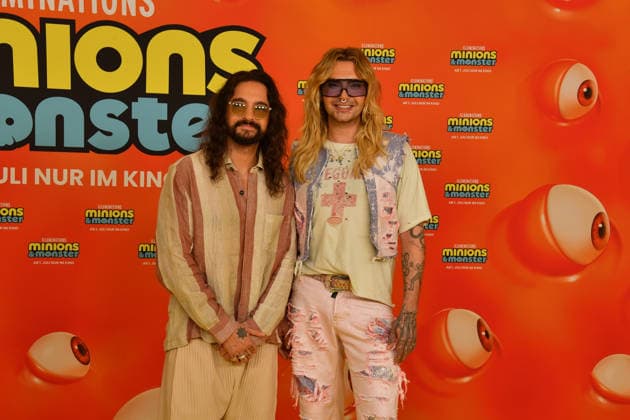 Bill und Tom Kaulitz Deutschlandpremiere Minions &Monster Mathäser Filmpalast München 28. Juni 2026 *** Bill and Tom Kaulitz: German Premiere of *Minions: Monster Mathäser* at the Filmpalast in Munich, June 28, 2026