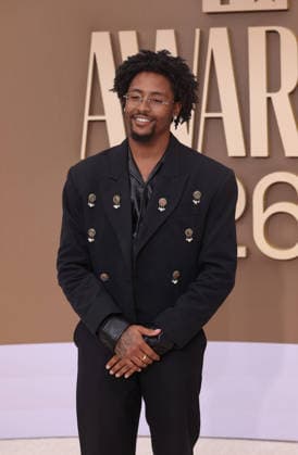 Kordell Beckham arrives on the red carpet for 26th annual BET Awards live telecast at the Peacock Theater in Los Angeles on Sunday, June 28, 2026. The BET Awards honors Black entertainers and other people of color in music, film, sports and philanthropy.  LAP20260628223 GREGxGRUDT