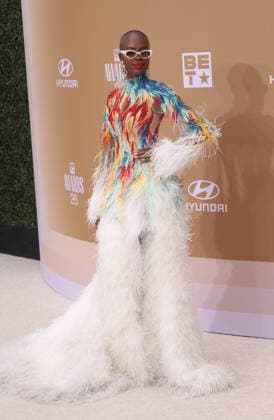 Madisin Rian arrives on the red carpet for 26th annual BET Awards live telecast at the Peacock Theater in Los Angeles on Sunday, June 28, 2026. The BET Awards honors Black entertainers and other people of color in music, film, sports and philanthropy.  LAP20260628227 GREGxGRUDT