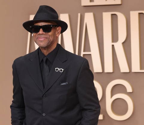 Jimmy Jam arrives on the red carpet for 26th annual BET Awards live telecast at the Peacock Theater in Los Angeles on Sunday, June 28, 2026. The BET Awards honors Black entertainers and other people of color in music, film, sports and philanthropy.  LAP20260628251 GREGxGRUDT