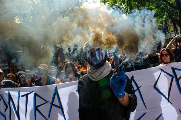 June 28, 2026, Bogota, Bogota D.C, Colombia: Demonstrators of the counter-pride protest take part during demonstrations on June 28, 2026 in Bogota, Colombia. Bogota Colombia - ZUMAvp1_ 20260628_zia_vp1_001 Copyright: xSebastianxBarrosx