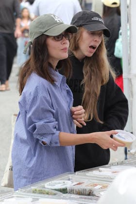 Celebrities shopping at Tthe Farmers Market In Studio City ** ** Featuring: Lucy Hale Where: Studio City, California, United States When: 28 Jun 2026 Credit: H2Y INSTARimages EDITORIAL USE ONLY. NOT FOR USE BY NEWSPAPERS BASED IN THE UK. Copyright: xx instar55814484