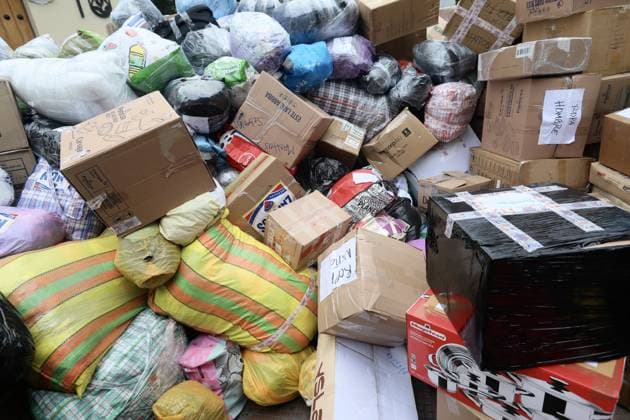 Humanitarian aid campaign launched in Lima for Earthquake Victims in Venezuela LIMA, PERU - JUNE 28: People gather at a collection center in Lima, Peru on June 28, 2026, to donate essential supplies, including food, clothing, and medicine, for families affected by the recent earthquakes in Venezuela. Organized by the Venezuelan community living in Peru, the humanitarian campaign called on residents and citizens to support the relief efforts for the disaster victims. Klebher Vasquez Anadolu Lima Peru. Editorial use only. Please get in touch for any other usage.  Copyright: x2026xAnadoluxKlebherxVasquezx