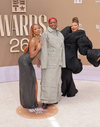 BET Awards 2026 - Red Carpet Keke Palmer, Tierra Whack, Queen Latifah attend the 2026 BET Awards at Peacock Theater on June 28, 2026 in Los Angeles, California. Los Angeles California United States Copyright: xCraSH imageSPACEx
