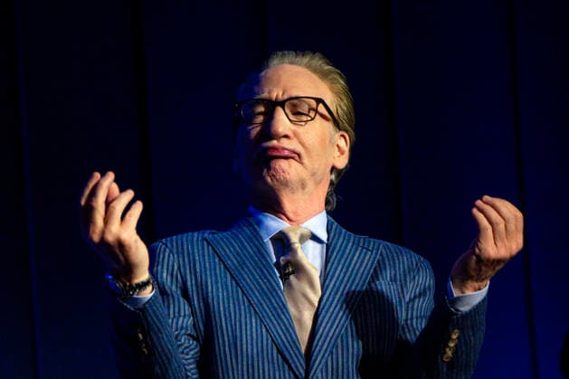 Bill Maher arrives for the 27th Mark Twain Prize for American Humor Award at the Kennedy Center for the Performing Arts in Washington DC on Sunday, June 28, 2026.  WAP20260628376 BONNIExCASH