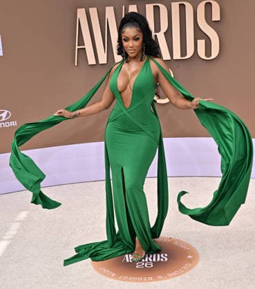 2026 BET Awards Porsha Williams arriving to the 2026 BET Awards held at the Peacock Theater on June 28, 2026 in Los Angeles, CA. Los Angeles Peacock Theater California USA Copyright: xStarbuck xAFF-USA.COMx