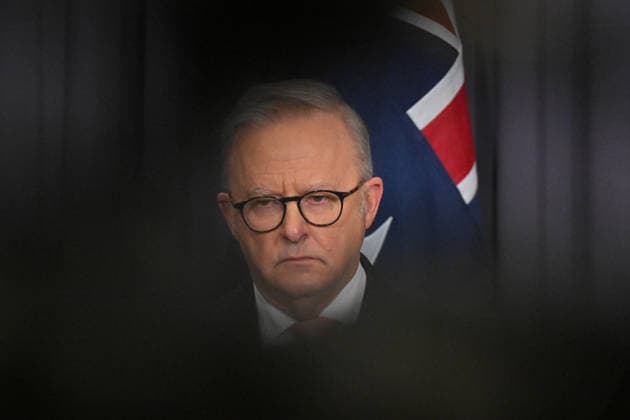 ANTHONY ALBANESE SOCIAL MEDIA BAN, Prime Minister Anthony Albanese at a press conference at Parliament House in Canberra, Monday, June 29, 2026. ( NO ARCHIVING CANBERRA AUSTRALIAN CAPITAL TERRITORY AUSTRALIA  Copyright: xMICKxTSIKASx 20260629110823942935