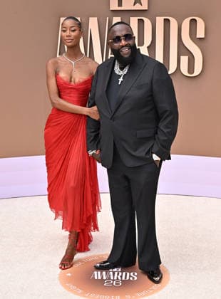 2026 BET Awards Jazzma Kendrick and Rick Ross arriving to the 2026 BET Awards held at the Peacock Theater on June 28, 2026 in Los Angeles, CA. Los Angeles Peacock Theater California USA Copyright: xStarbuck xAFF-USA.COMx