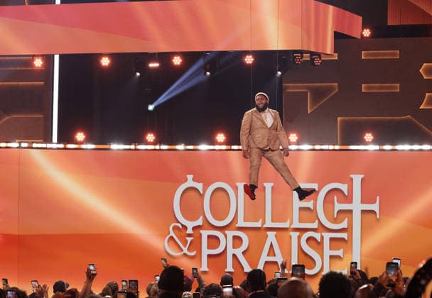 2026 BET Awards - Show Druski is seen onstage during the 2026 BET Awards at Peacock Theater on June 28, 2026 in Los Angeles, California. Los Angeles Peacock Theater California United States Copyright: xCraSH imageSPACEx