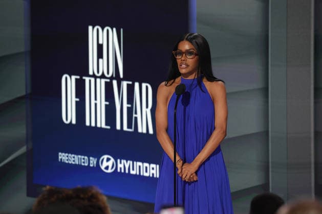 2026 BET Awards - Show Teyana Taylor accepts the Icon of the Year award onstage during the 2026 BET Awards at Peacock Theater on June 28, 2026 in Los Angeles, California. Los Angeles Peacock Theater California United States Copyright: xCraSH imageSPACEx