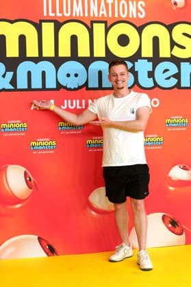Marcel Mayr bei der Premiere des Animationsfilms Minions & Monster Minions & Monsters im Mathäser Filmpalast. München, 28.06.2026 *** Marcel Mayr at the premiere of the animated film *Minions Monster Minions Monsters* at the Mathäser Filmpalast in Munich, June 28, 2026 Foto:xN.xKolinzx xFuturexImagex minions_muenchen_6612