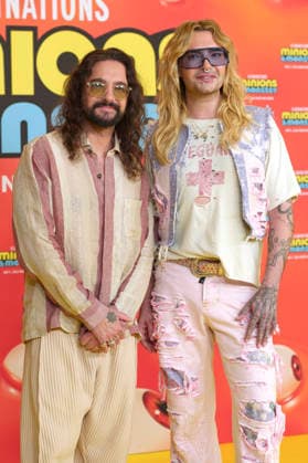 Tom Kaulitz und Bill Kaulitz bei der Premiere des Animationsfilms Minions & Monster Minions & Monsters im Mathäser Filmpalast. München, 28.06.2026 *** Tom Kaulitz and Bill Kaulitz at the premiere of the animated film *Minions Monster Minions Monsters* at the Mathäser Filmpalast in Munich, June 28, 2026 Foto:xN.xKolinzx xFuturexImagex minions_muenchen_6652