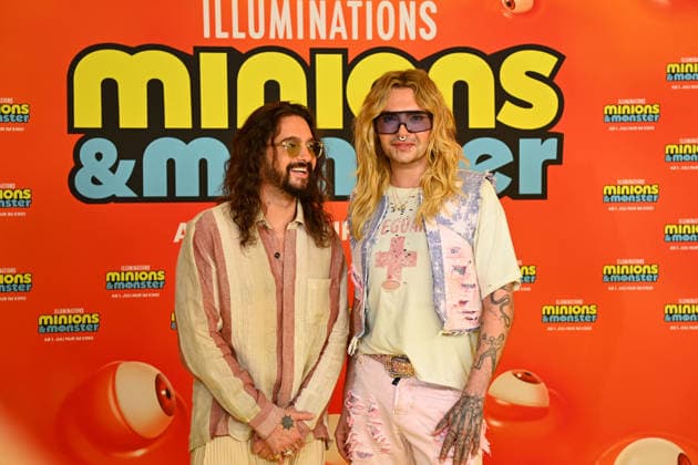 v.li:Tom und Bill KAULITZ . 43.Filmfest Muenchen Deutschlandpremiere MINIONS UND MONSTER am 28.06.2026 im Mathaeser Filmpalast. *** From left: Tom and Bill KAULITZ, 43rd Munich Film Festival, German premiere of *MINIONS AND MONSTERS* on June 28, 2026, at the Mathäuser Filmpalast