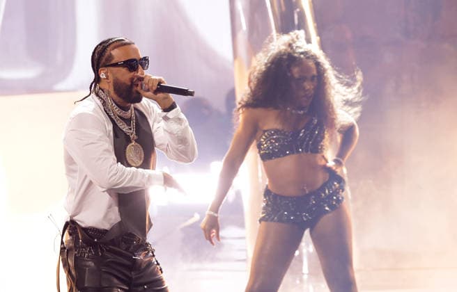 2026 BET Awards - Show French Montana performs onstage during the 2026 BET Awards at Peacock Theater on June 28, 2026 in Los Angeles, California. Los Angeles Peacock Theater California United States Copyright: xCraSH imageSPACEx