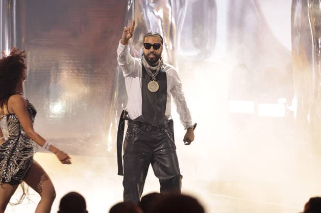2026 BET Awards - Show French Montana performs onstage during the 2026 BET Awards at Peacock Theater on June 28, 2026 in Los Angeles, California. Los Angeles Peacock Theater California United States Copyright: xCraSH imageSPACEx