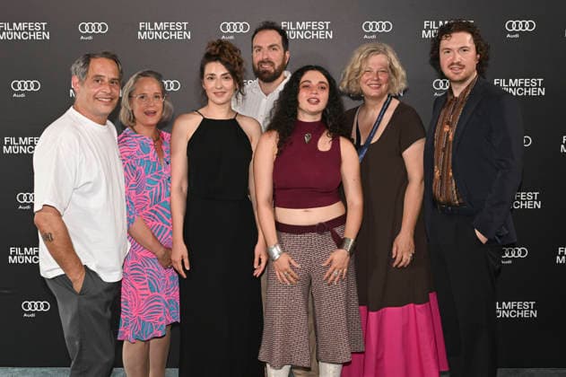 Moritz Bleibtreu, Nanni Erben, Seyneb Saleh, Jonathan Benedict Behr, Anna Shirin Habedank, Gast und Rene Colling bei der Premiere der ARD-Miniserie Ritus auf dem 43. Filmfest München 2026 in der Astor Film Lounge im Arri Kino. München, 28.06.2026 *** Moritz Bleibtreu, Nanni Erben, Seyneb Saleh, Jonathan Benedict Behr, Anna Shirin Habedank, a guest, and Rene Colling at the premiere of the ARD miniseries *Ritus* at the 43rd Munich Film Festival 2026 in the Astor Film Lounge at the Arri Kino in Munich, June 28, 2026 Foto:xS.xReaghx xFuturexImagex ritus_6617