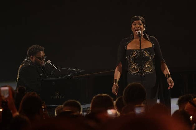 2026 BET Awards - Show Tanya Trotter performs onstage during the 2026 BET Awards at Peacock Theater on June 28, 2026 in Los Angeles, California. Los Angeles Peacock Theater California United States Copyright: xCraSH imageSPACEx