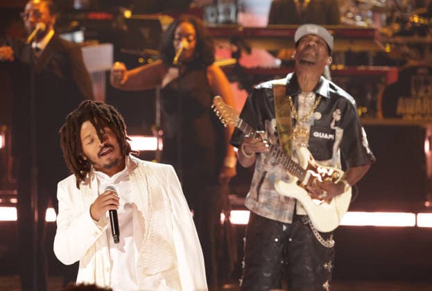 2026 BET Awards - Show Zion Marley performs onstage during the 2026 BET Awards at Peacock Theater on June 28, 2026 in Los Angeles, California. Los Angeles Peacock Theater California United States Copyright: xCraSH imageSPACEx