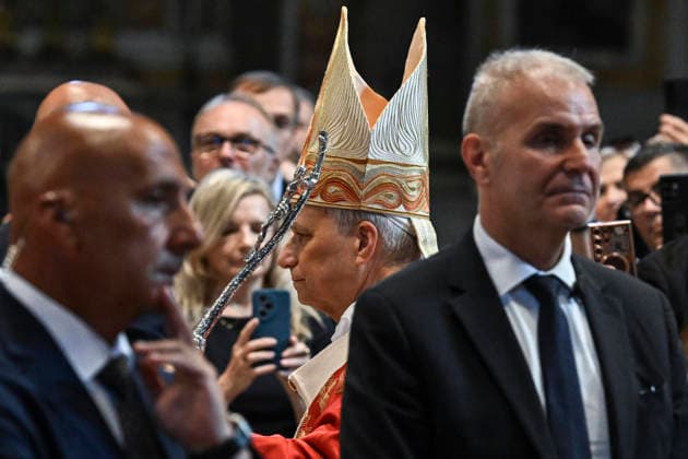June 29, 2026, Vatican City, Vatican City: Pope Leo XIV celebrates the Holy Mass on the Solemnity of the Holy Apostles Peter and Paul, in Saint Peter s Basilica, Vatican City, 29 June 2026. ANSA RICCARDO ANTIMIANI. Vatican City Vatican City  - ZUMAa110 20260629_zaf_a110_001 Copyright: xRiccardoxAntimianix