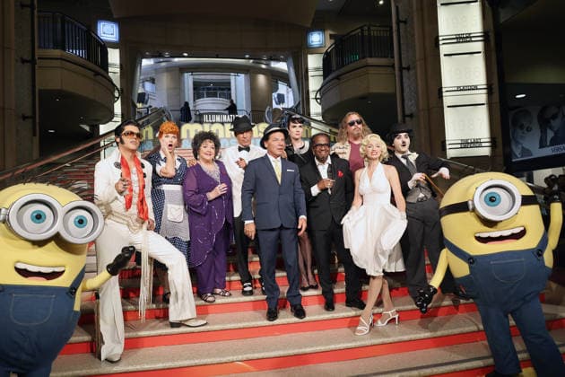 June 28, 2026, Los Angeles, California, USA: Celebrity Lookalikes at the premiere of Minions & Monsters at The Dolby Theatre. Los Angeles USA - ZUMAg107 20260628_zep_g107_033 Copyright: xNinaxPrommerx