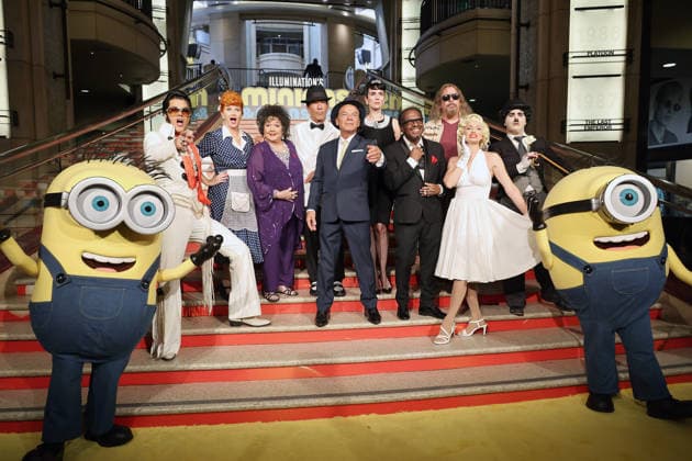 June 28, 2026, Los Angeles, California, USA: Celebrity Lookalikes at the premiere of Minions & Monsters at The Dolby Theatre. Los Angeles USA - ZUMAg107 20260628_zep_g107_035 Copyright: xNinaxPrommerx