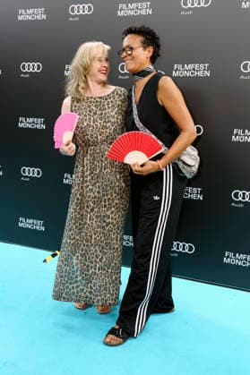 Stella Mancini und Mo Asumang bei der Premiere der ARD-Miniserie Selling Sex auf dem 43. Filmfest München 2026 im City Kino. München, 28.06.2026 *** Stella Mancini and Mo Asumang at the premiere of the ARD miniseries *Selling Sex* at the 43rd Munich Film Festival 2026 at City Kino München, June 28, 2026 Foto:xN.xKolinzx xFuturexImagex sex_6615