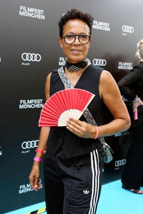 Mo Asumang bei der Premiere der ARD-Miniserie Selling Sex auf dem 43. Filmfest München 2026 im City Kino. München, 28.06.2026 *** Mo Asumang at the premiere of the ARD miniseries *Selling Sex* at the 43rd Munich Film Festival 2026 at City Kino München, June 28, 2026 Foto:xN.xKolinzx xFuturexImagex sex_6619