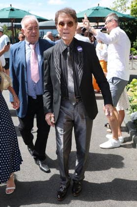 . 29 06 2026. London, United Kingdom. Sir Cliff Richard arriving on the opening day of the Wimbledon Tennis Championships in London.  xStephenxLockx xi-Imagesx IIM-26863-0017