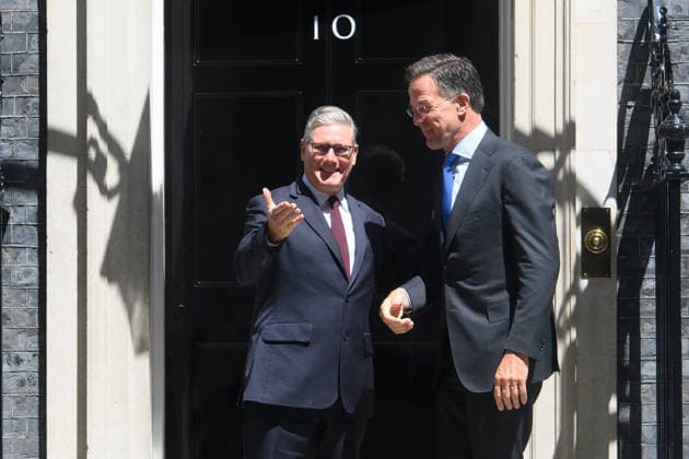 NATO Secretary General Visit at Downing Street, London, UK - 29 June 2026 Mark Rutte - Secretary General of NATO arrives for a bilateral meeting with British Prime Minister Sir Keir Starmer in Downing Street, London, England, UK on Monday 29 June, 2026., Credit:Justin Ng Avalon UK, England, London, Downing Street  Copyright: xJustinxNgx xAvalonx 1113321452