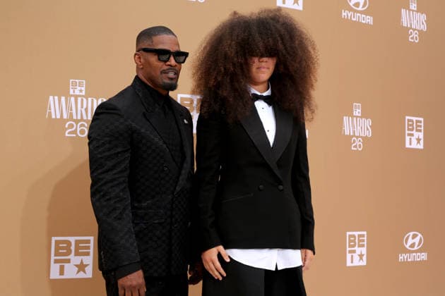 USA - 2026 BET Awards Arrivals - Los Angeles LOS ANGELES - JUN 28: Jamie Foxx, Anelise Foxx at the 2026 BET Awards Arrivals at the Peacock Theater on June 28, 2026 in Los Angeles, CA Los Angeles CA USA  Copyright: xKathyxHutchinsx xHutchinsxPhotox