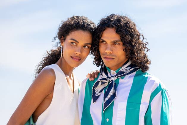 Tina Kunakey and her brother Zakari at the photocall for the Le Bonheur by Jacquemus fashion show at the Pietra Lighthouse in Île-Rousse, Corsica, on June 29, 2026. Luis Sanchez Crystal Bestimage Photocall at the Le Bonheur by Jacquemus fashion show at the Pietra Lighthouse in L’Île-Rousse, Corsica, on June 29, 2026, L’Île-Rousse, France  Copyright: xLuisxSanchezx xCrystalx xBestimagexLuisxSanchezx xCrystalx xBestimagex