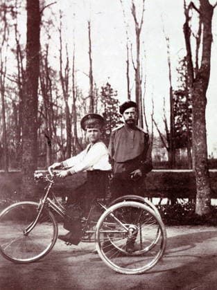 RECORD DATE NOT STATED Tsar Nicholas II of Russia with his son, Alexei the Tsarevich Tsar Nicholas II of Russia with his son, Alexei the Tsarevich. Alexei Nikolaevich (1904 ? 17 July 1918) the Tsarevich of the Russian Empire. He was the youngest child and only son of Emperor Nicholas II and Empress Alexandra Feodorovna. He was born with haemophilia; his mother s reliance on the faith healer Grigori Rasputin to treat the disease helped bring about the end of the Romanov dynasty. Editorial use only. All other uses to be cleared with the copyright owner (World History Archive), in advance., WHA_131_0169.jpg, Tsar Nicholas II; Alexei the Tsarevich; Russian Empire; Emperor Nicholas II; Empress Alexandra Feodorovna; haemophilia; Grigori Rasputin Copyright: xx