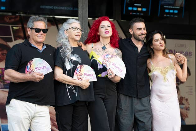 June 29, 2026, Madrid, Spain: (L-R) Actors Jorge Sanz, Kiti Manver, director Patricia Ortega, Zack Gomez Rolls and Maria Leon attend the 9 Lunas photocall at the Renoir cinema. Madrid Spain  - ZUMAs197 20260629_aaa_s197_007 Copyright: xAtilanoxGarciax